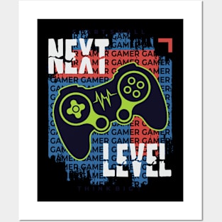 joysticks gamepad Posters and Art